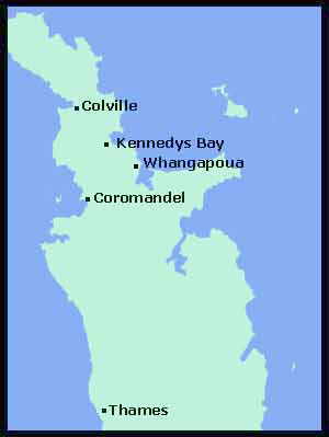 Coromandel Map