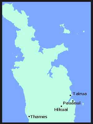 Tairua Map